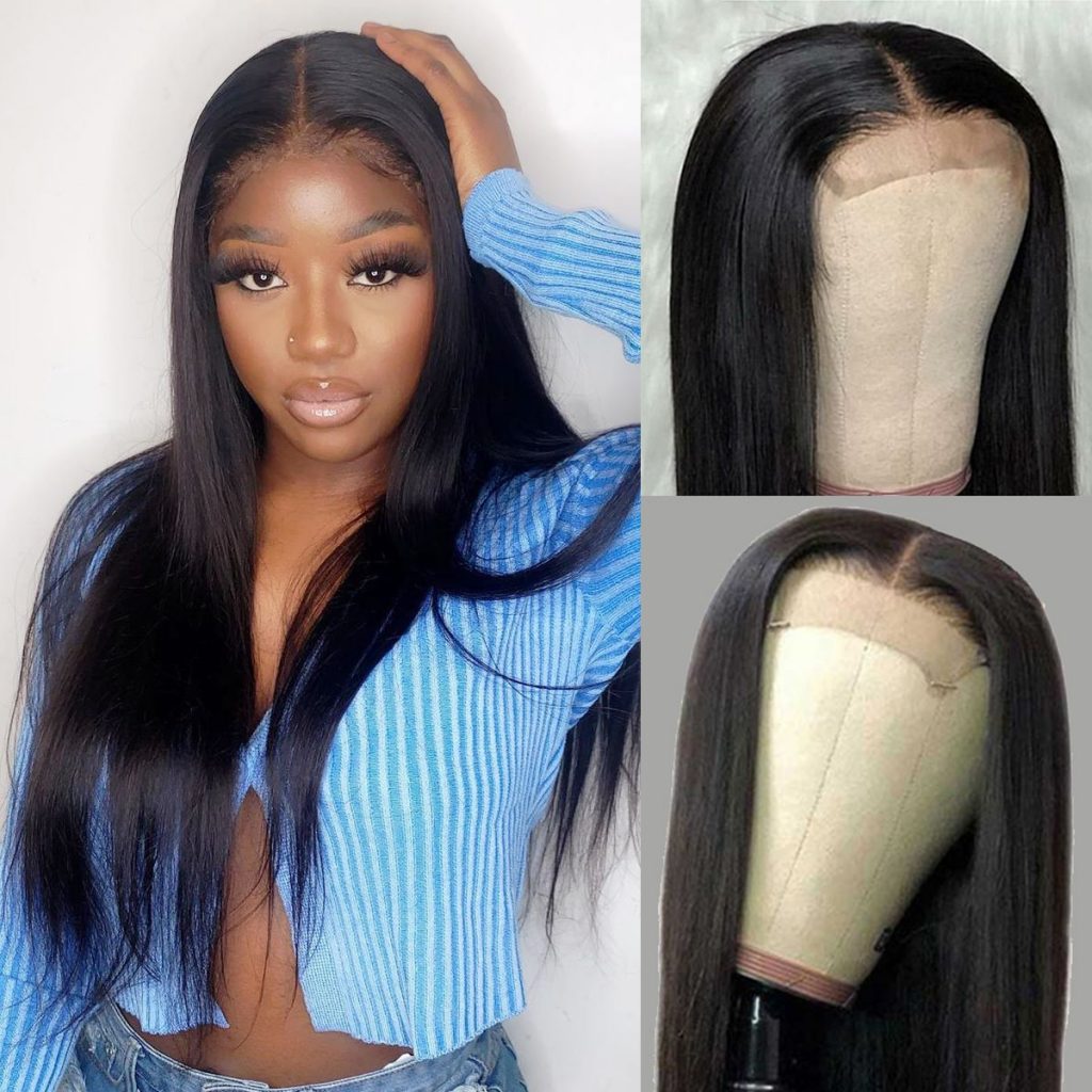 4X4 Straight & Body Wave Lace Closure Wigs