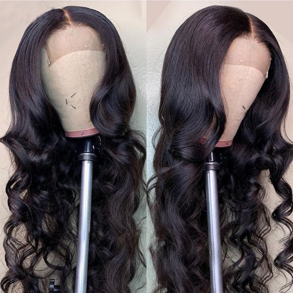 4X4 Straight & Body Wave Lace Closure Wigs