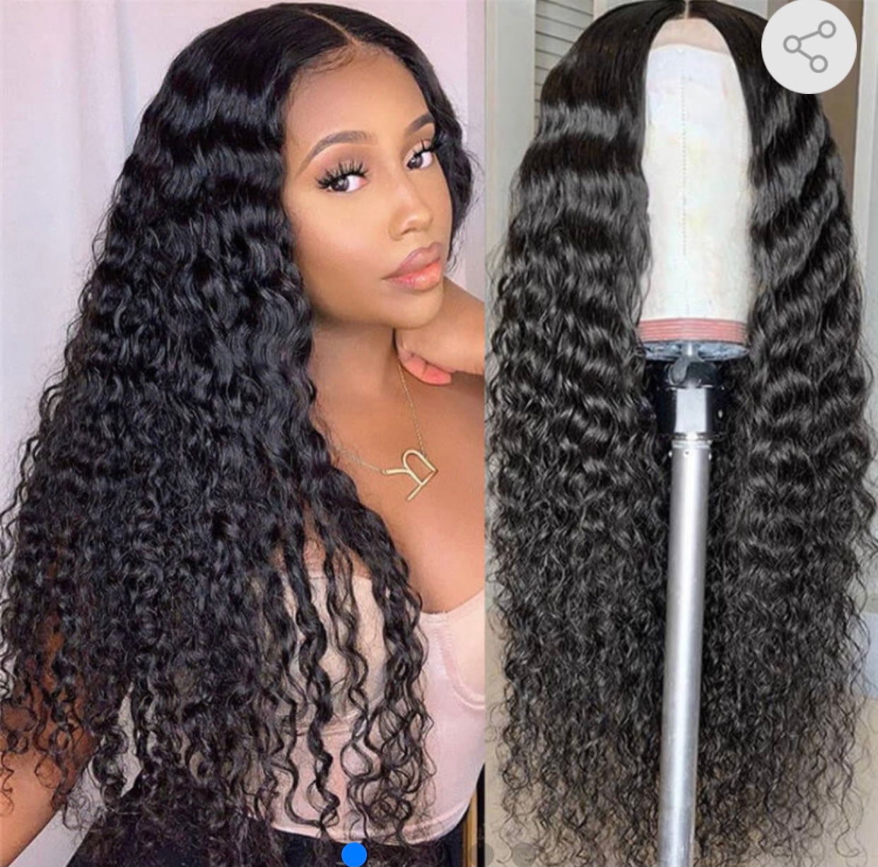 4X4 Loose Deep Wave and Deep Wave Lace Closure Wigs